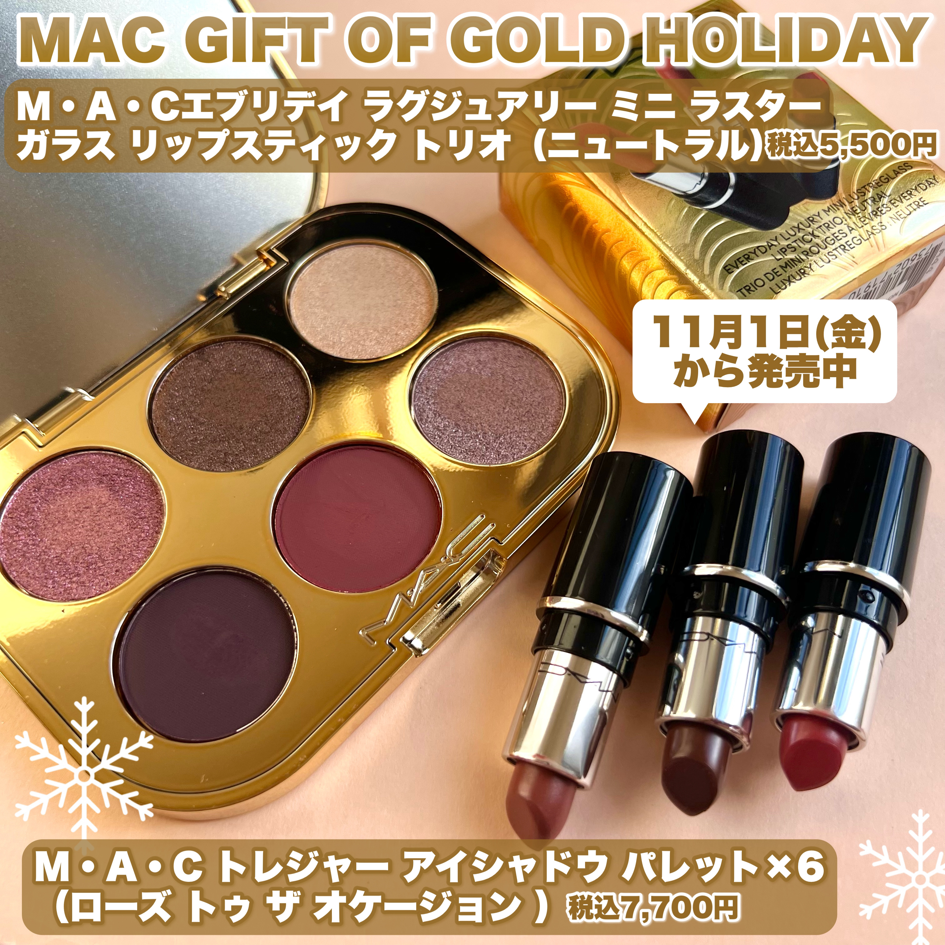 トレジャー アイシャドウ パレット ×6/M・A・C/アイシャドウパレットを使ったクチコミ（2枚目）