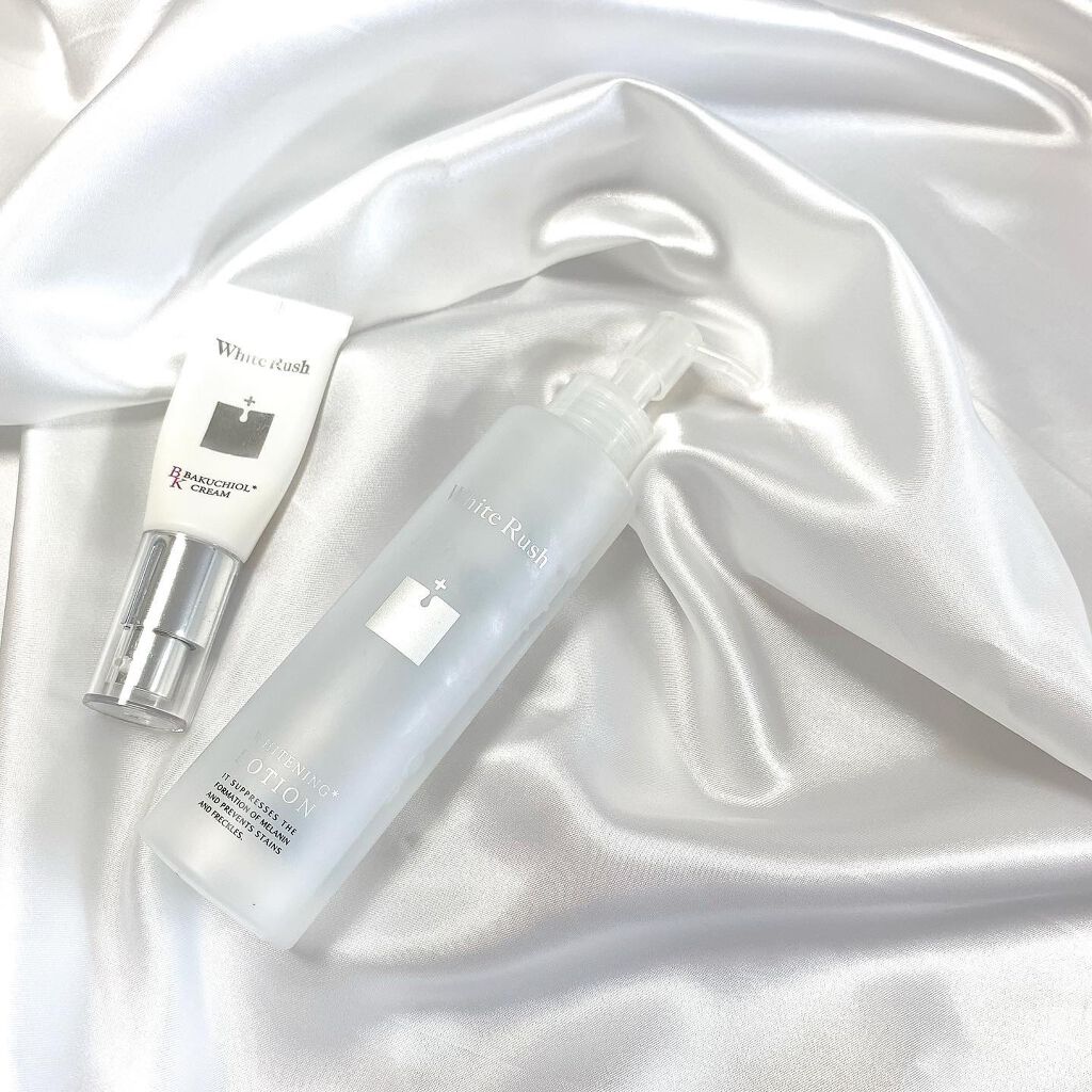 non♡ on LIPS 「・@whiterush_hq様の美白化粧水バクチアモイスチャー..」(1枚目)