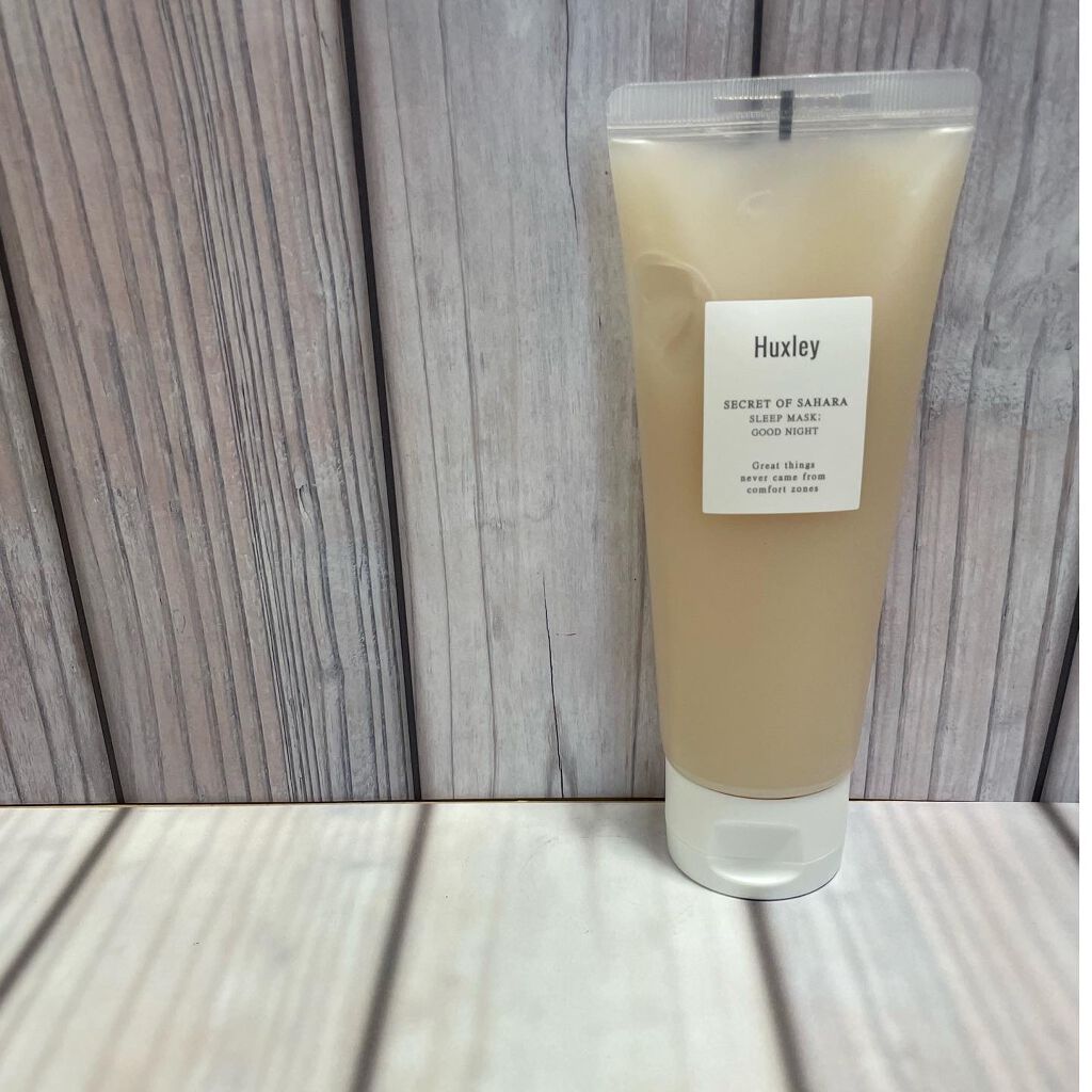 スリープマスク；グッドナイト/Huxley/洗い流すパック・マスクを使ったクチコミ（3枚目）