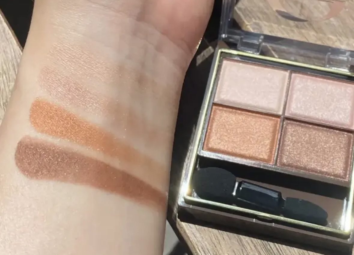 スキニーリッチシャドウ/excel/アイシャドウパレットを使ったクチコミ（3枚目）