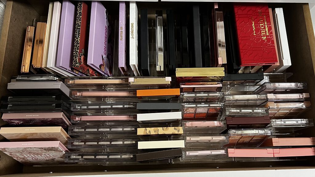 3段式クリアーケース/DAISO/その他化粧小物を使ったクチコミ（3枚目）