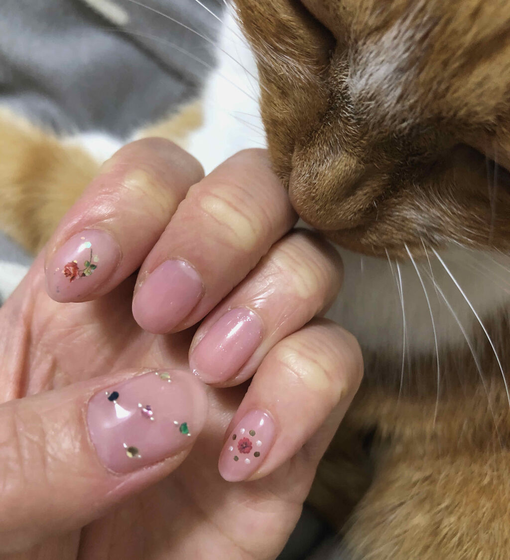 ノンサンディング トップジェル/by Nail Labo/ジェルネイルを使ったクチコミ（2枚目）