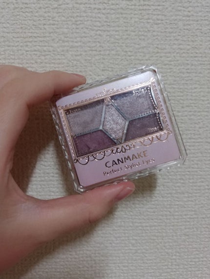 【旧品】パーフェクトスタイリストアイズ/キャンメイク/アイシャドウパレットを使ったクチコミ(1枚目)