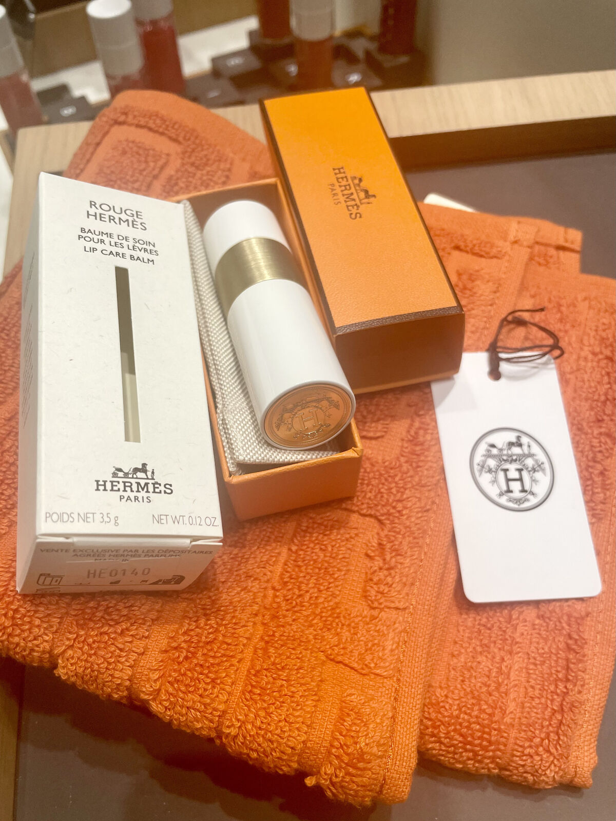 ルージュ エルメス ボーム ドゥ ソワン プール レ レーヴル/エルメス/リップバームを使ったクチコミ（3枚目）
