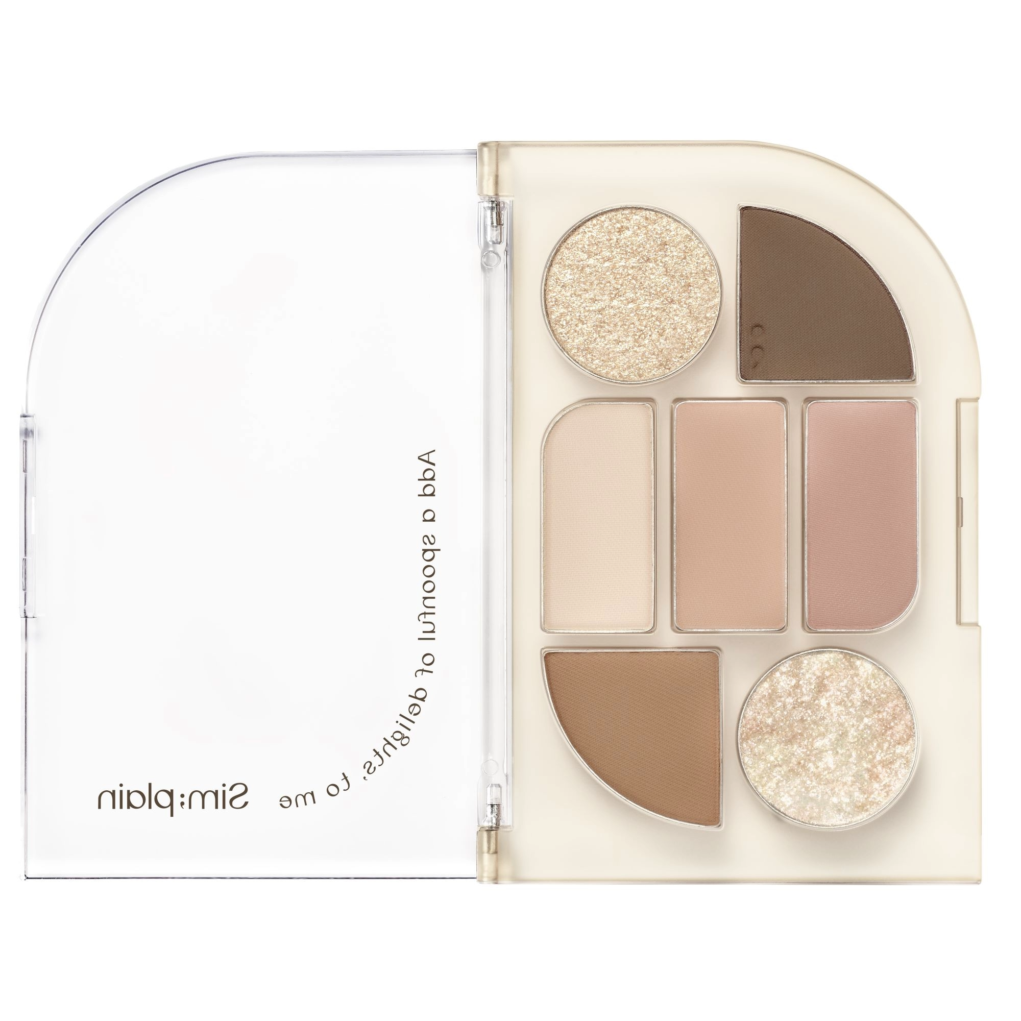 シンプレイン アイパレット 01 オフベージュ