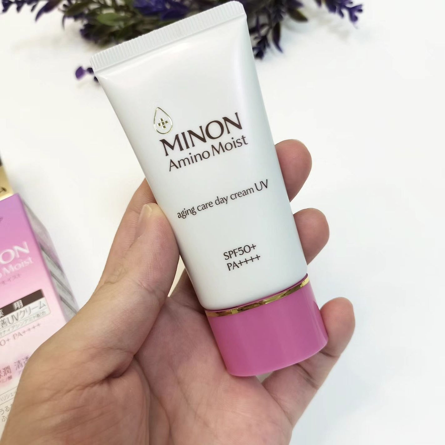 ミノン アミノモイスト エイジングケア デイクリームUV/ミノン/日焼け止めクリームを使ったクチコミ(2枚目)
