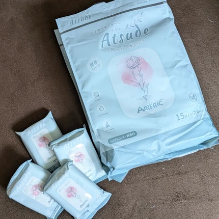 真紅 on LIPS 「【AIRFRIC】様の『おでかけ用』乾かない手口ふきをお試しさ..」(1枚目)