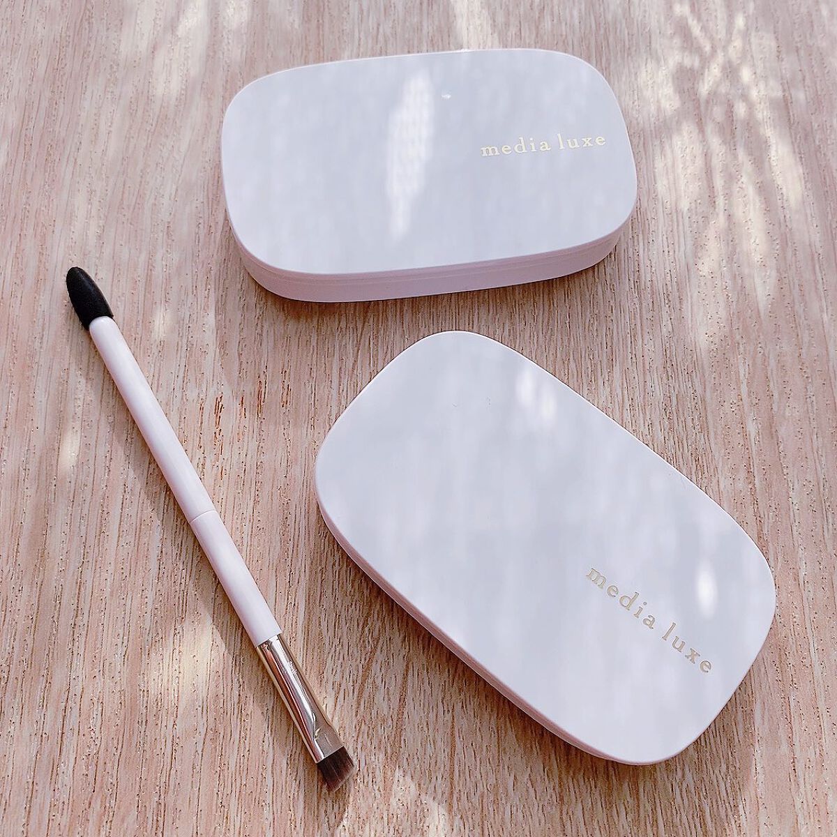 パウダーアイブロウ/media luxe/パウダーアイブロウを使ったクチコミ(2枚目)