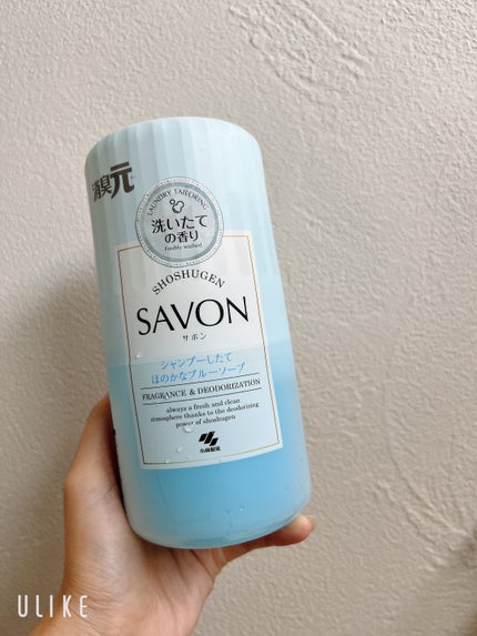 SAVON シャンプーしたてほのかなブルーソープの香り/小林製薬/その他を使ったクチコミ(1枚目)