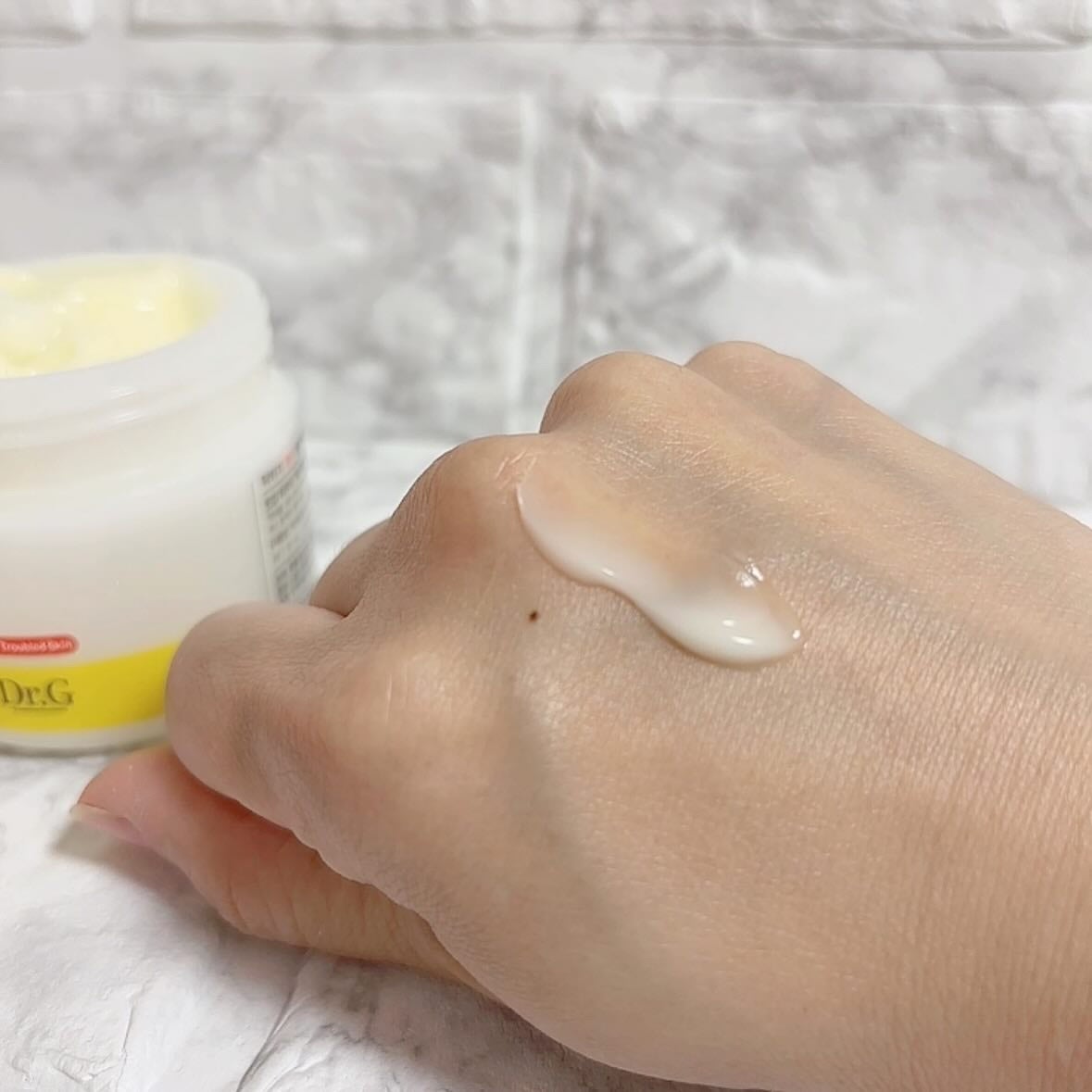 レッドブレミッシュ リペアスージングクリーム/Dr.G/フェイスクリームを使ったクチコミ(4枚目)