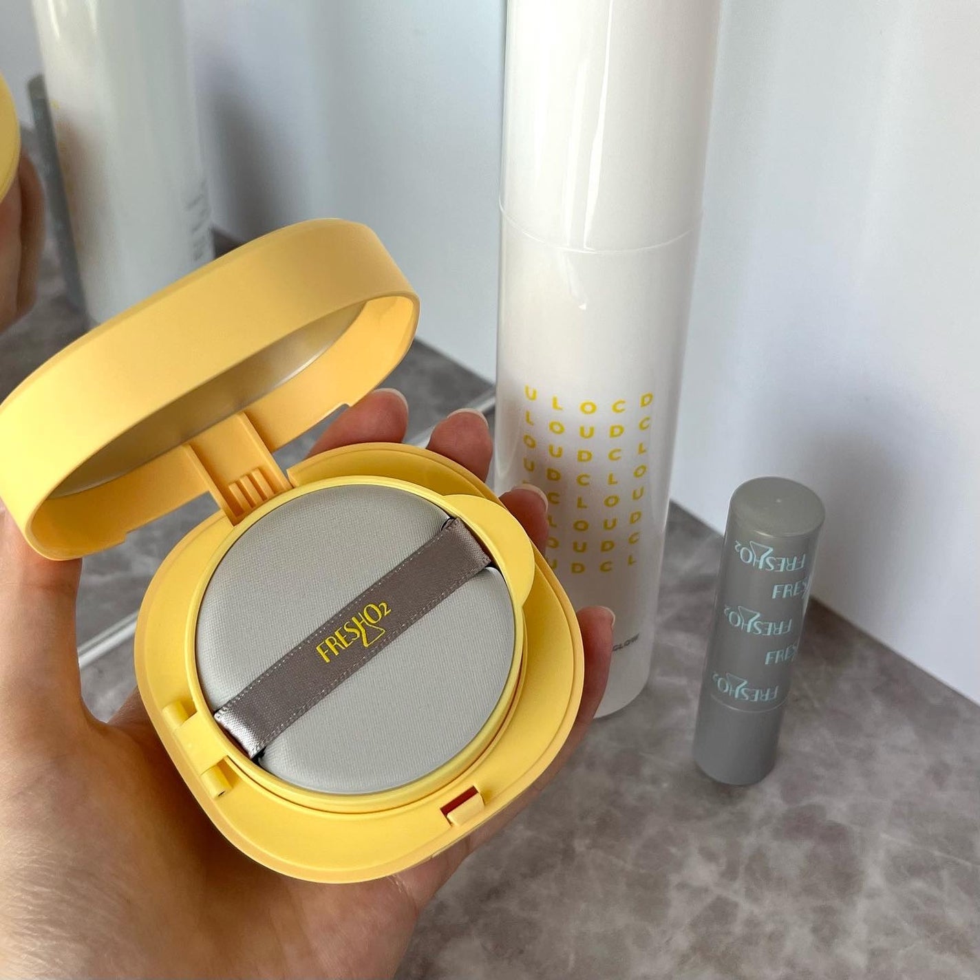 クラウドオールウェイズオン クッションファンデ ーション/FRESHO2/クッションファンデーションを使ったクチコミ(1枚目)