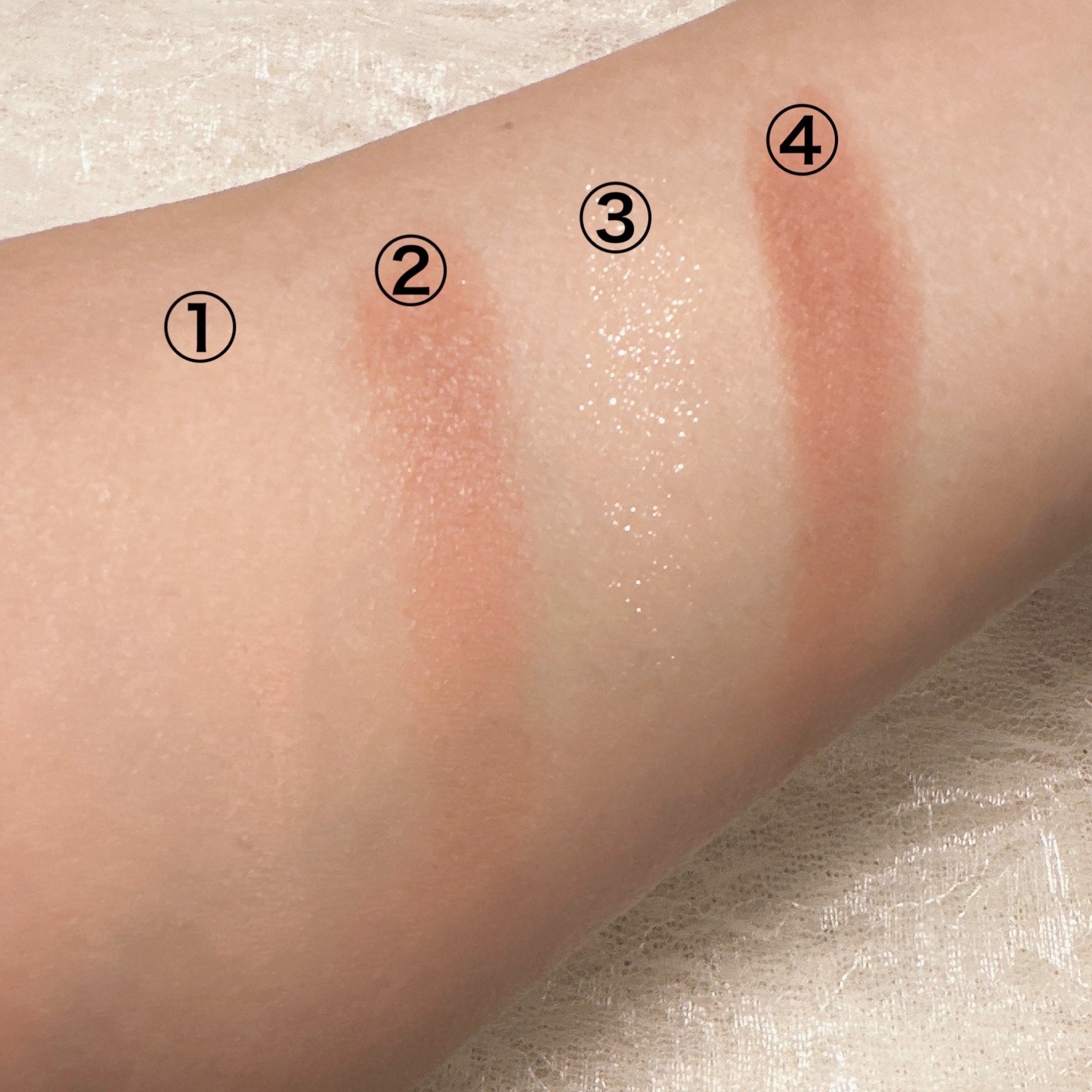 ソフトクラウド4色アイシャドウパレット/JUDYDOLL/アイシャドウパレットを使ったクチコミ（3枚目）