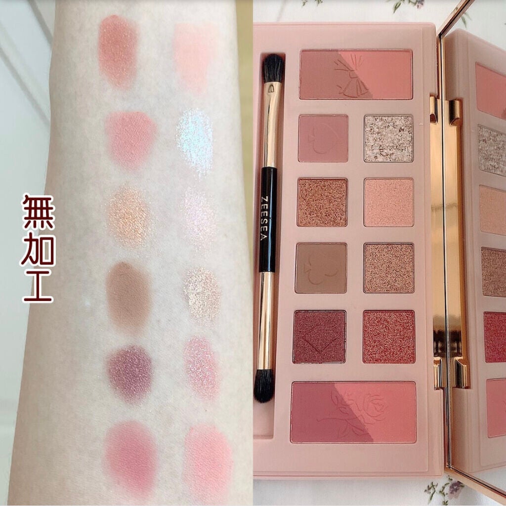 アリスドリームランドシリーズ 12色アイシャドウパレット(ZEESEA×大英博物館)/ZEESEA/アイシャドウパレットを使ったクチコミ(5枚目)