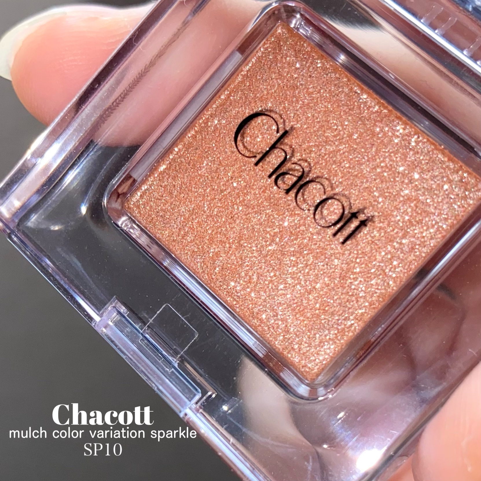 マルチカラーバリエーション スパークル SP10/チャコット・コスメティクス/単色アイシャドウを使ったクチコミ（2枚目）