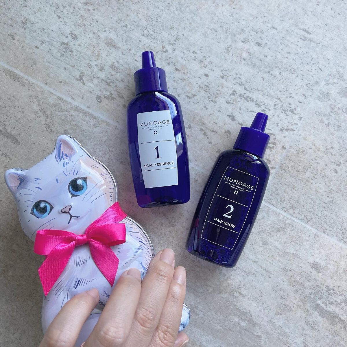 Wアプローチヘアプログラム/MUNOAGE(ミューノアージュ)/頭皮ローションを使ったクチコミ（1枚目）