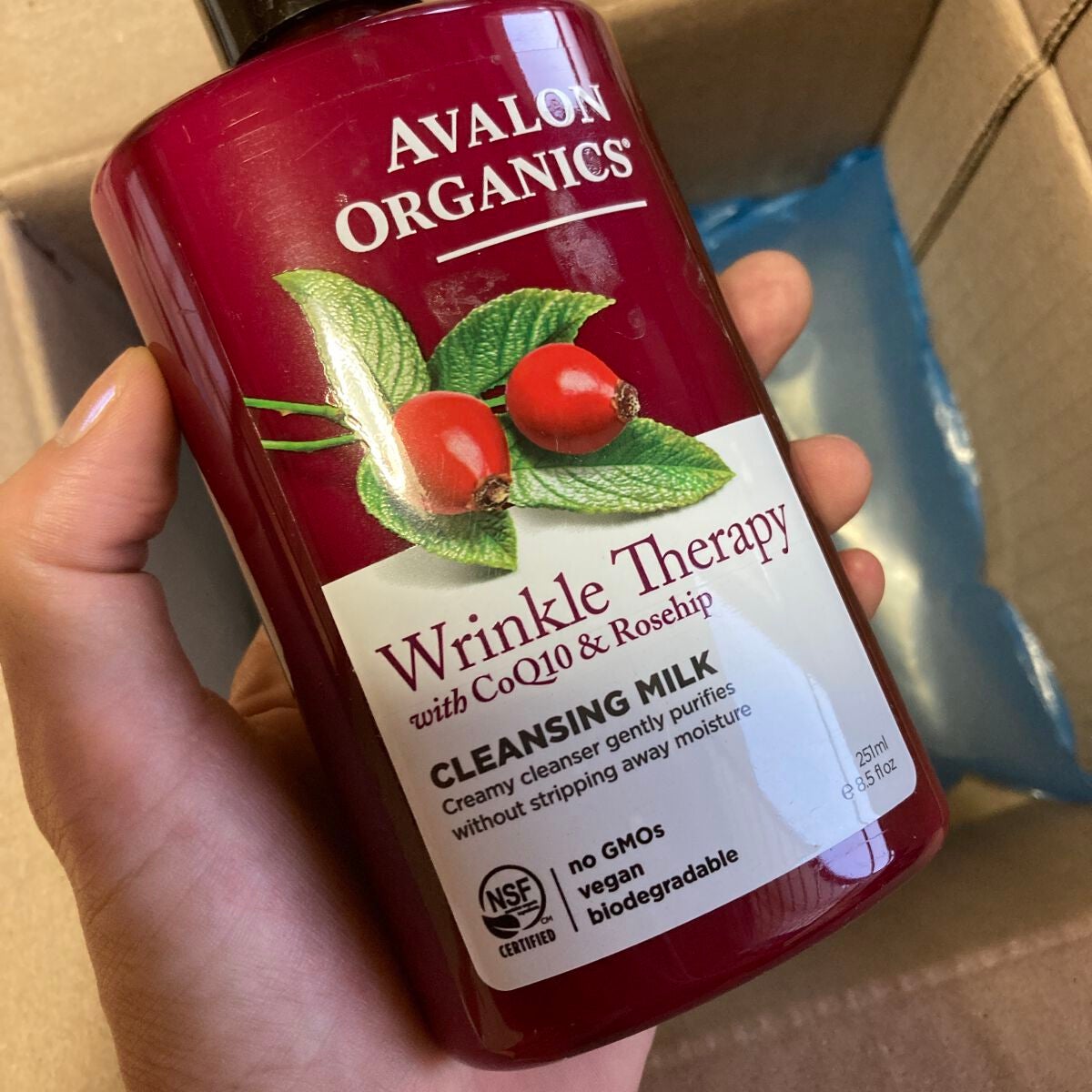 フェイシャルクレンジングミルク LV ラベンダー/Avalon Organic(アバロンオーガニクス)/ミルククレンジングを使ったクチコミ(3枚目)