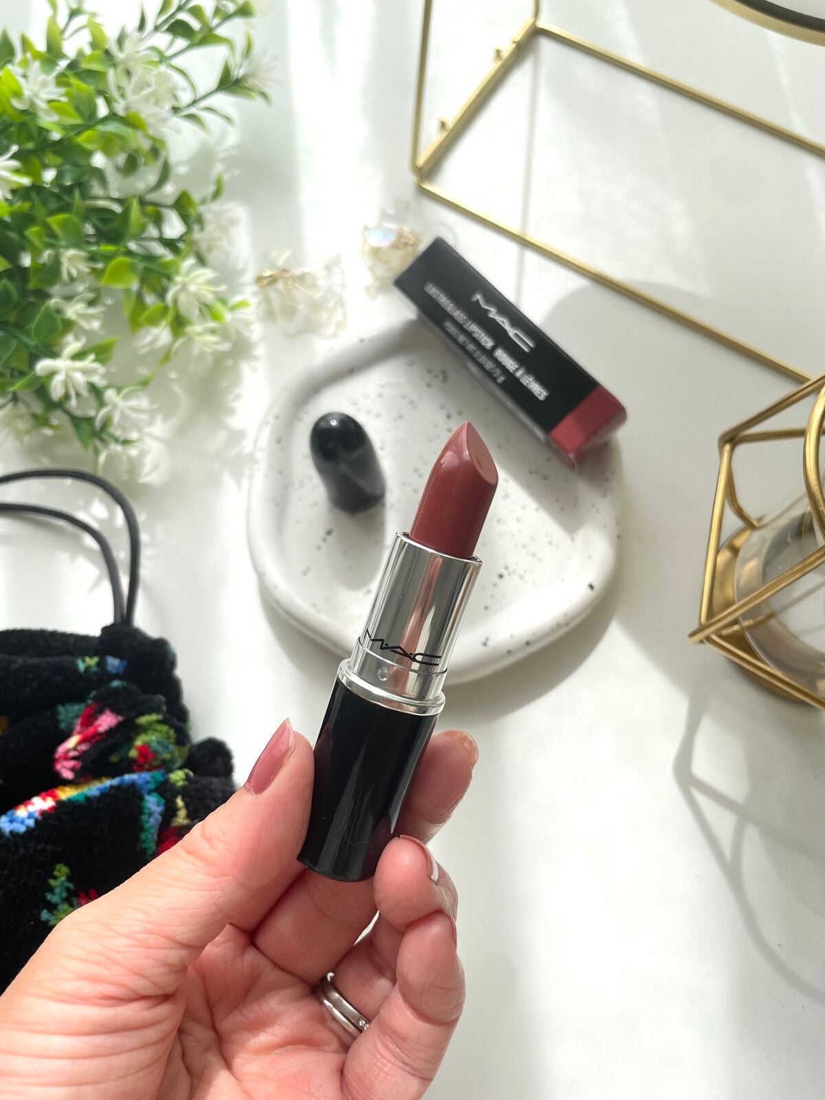 ラスターガラス リップスティック/M・A・C/口紅を使ったクチコミ(3枚目)