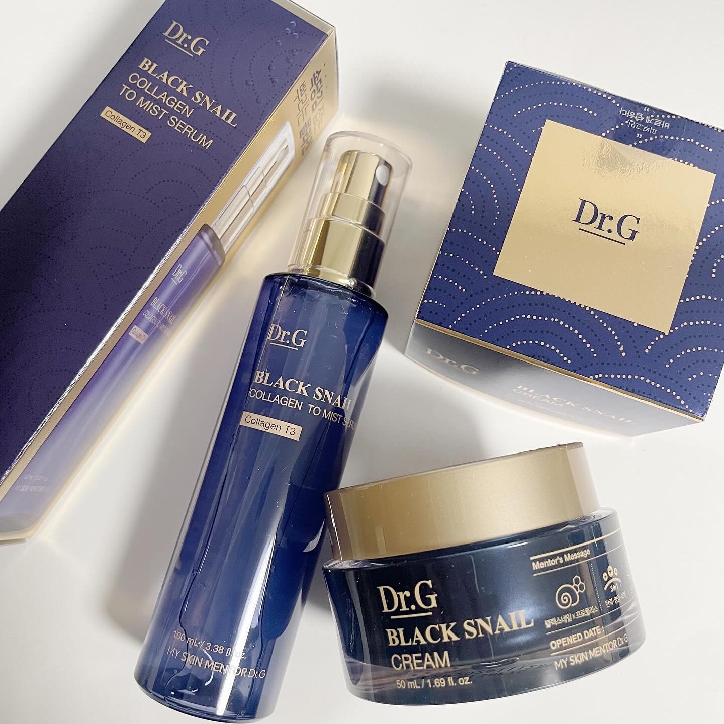 ブラックスネイル クリーム/Dr.G/フェイスクリームを使ったクチコミ（1枚目）