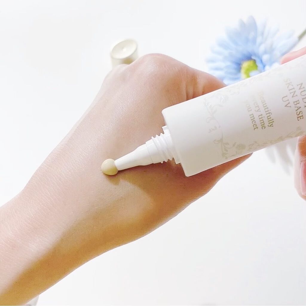 ヌーディースキンベースUV/ポリシー化粧品/化粧下地を使ったクチコミ（2枚目）