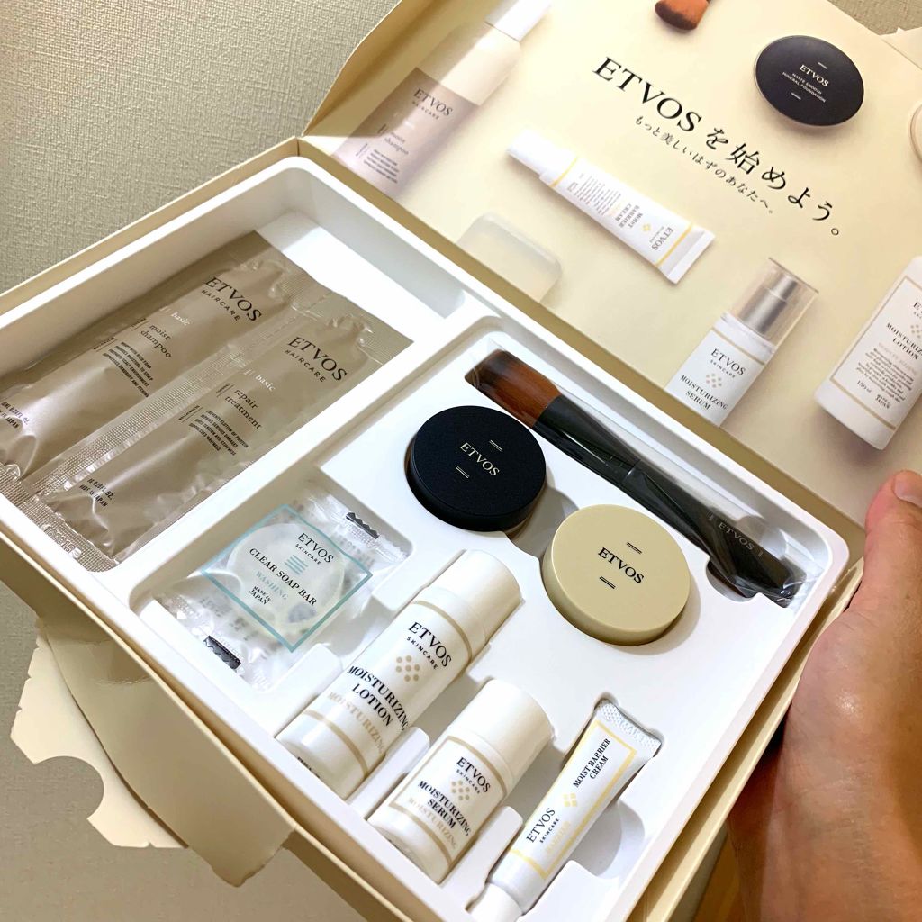 NスターターキットD(ツヤ)/エトヴォス/トライアルキットを使ったクチコミ(1枚目)