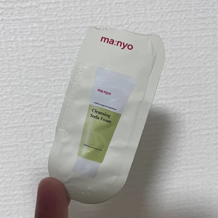 ソーダ洗顔料/manyo/洗顔フォームを使ったクチコミ(1枚目)