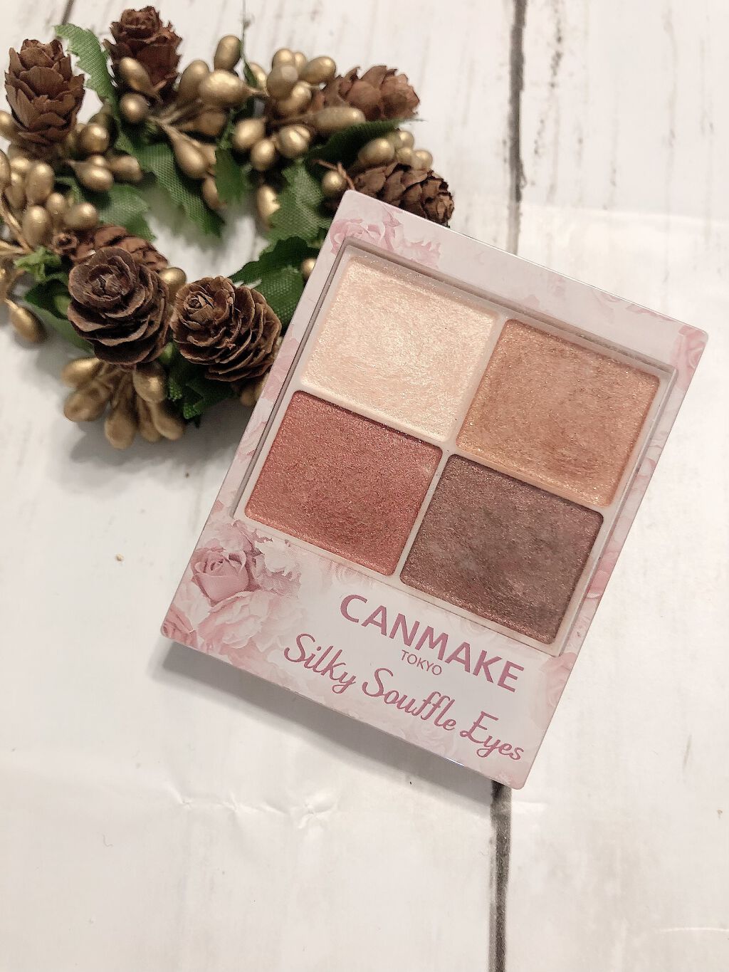 シルキースフレアイズ/キャンメイク/アイシャドウパレットを使ったクチコミ(1枚目)