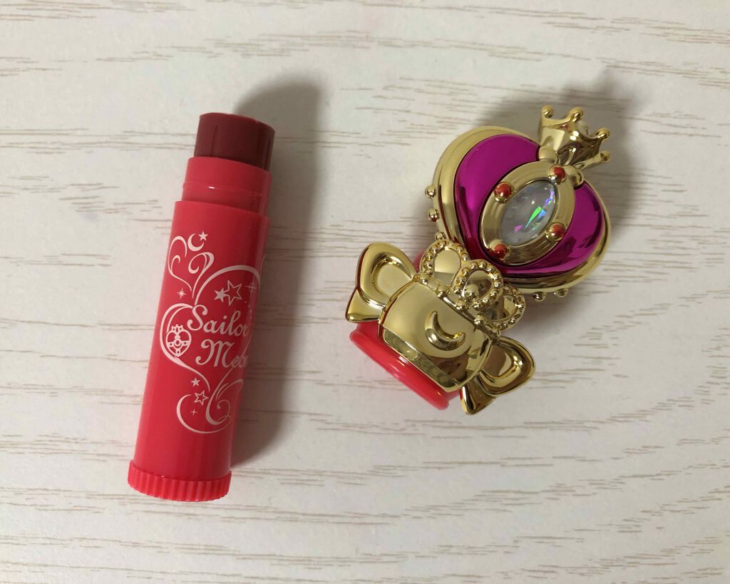 ミラクルロマンス スパイラルハートムーンロッドリップクリーム/クレアボーテ/リップクリームを使ったクチコミ（2枚目）