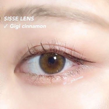 Gigicinnamon/Sisse Lens/カラーコンタクトレンズを使ったクチコミ（4枚目）