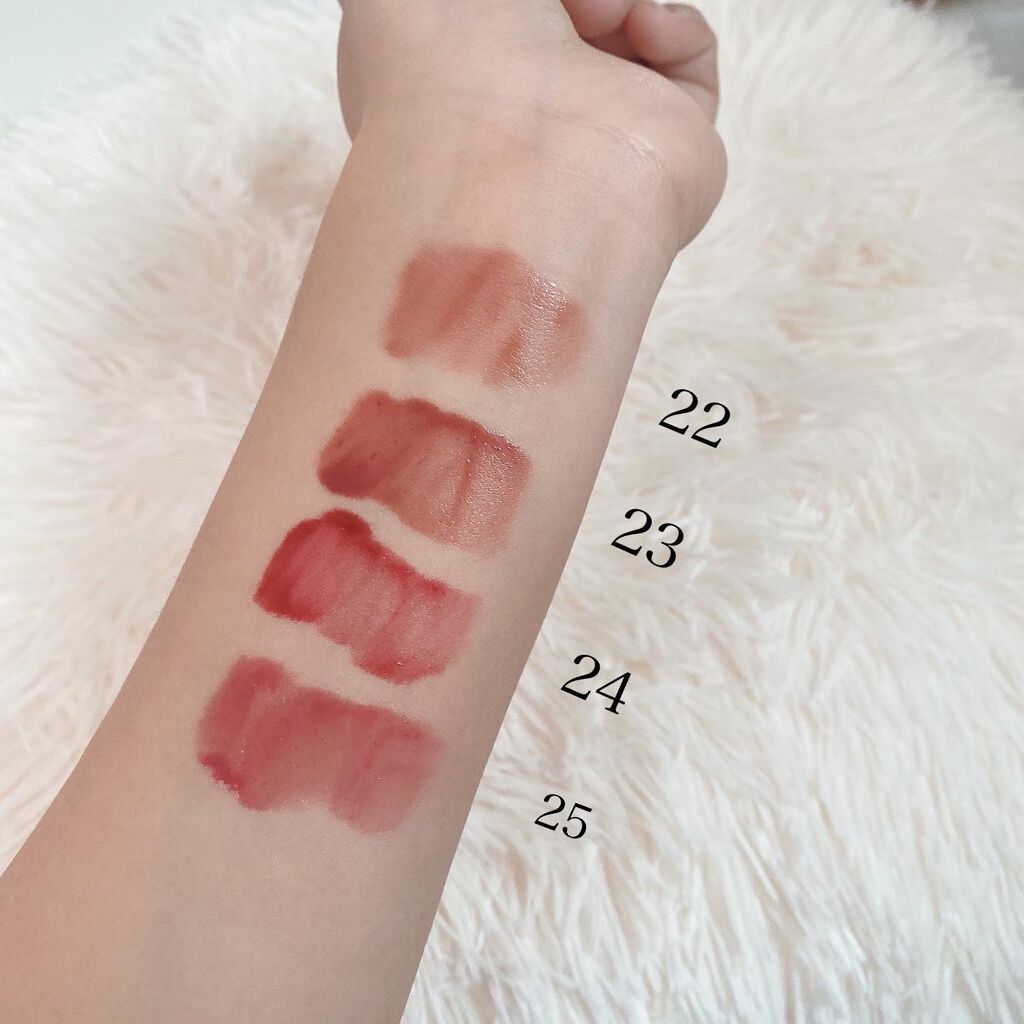 ジューシーラスティングティント/rom&nd/リップティントを使ったクチコミ(2枚目)