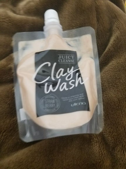 クレイウォッシュ ストロベリー/ジューシィクレンズ/洗顔フォームを使ったクチコミ(1枚目)