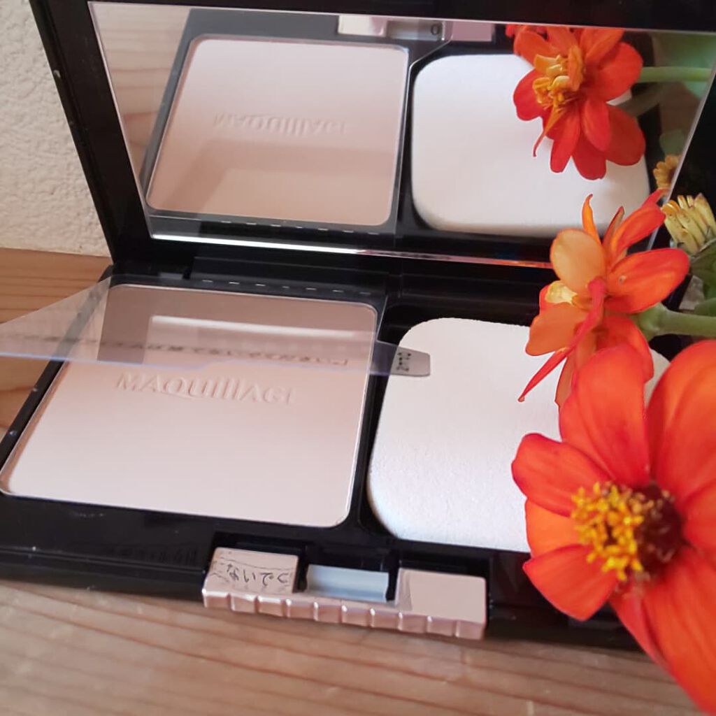 ドラマティックフェイスパウダー/マキアージュ/プレストパウダーを使ったクチコミ(2枚目)