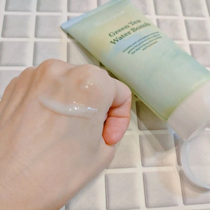 グリーンティーウォーターボム/Bonajour/フェイスクリームを使ったクチコミ(4枚目)