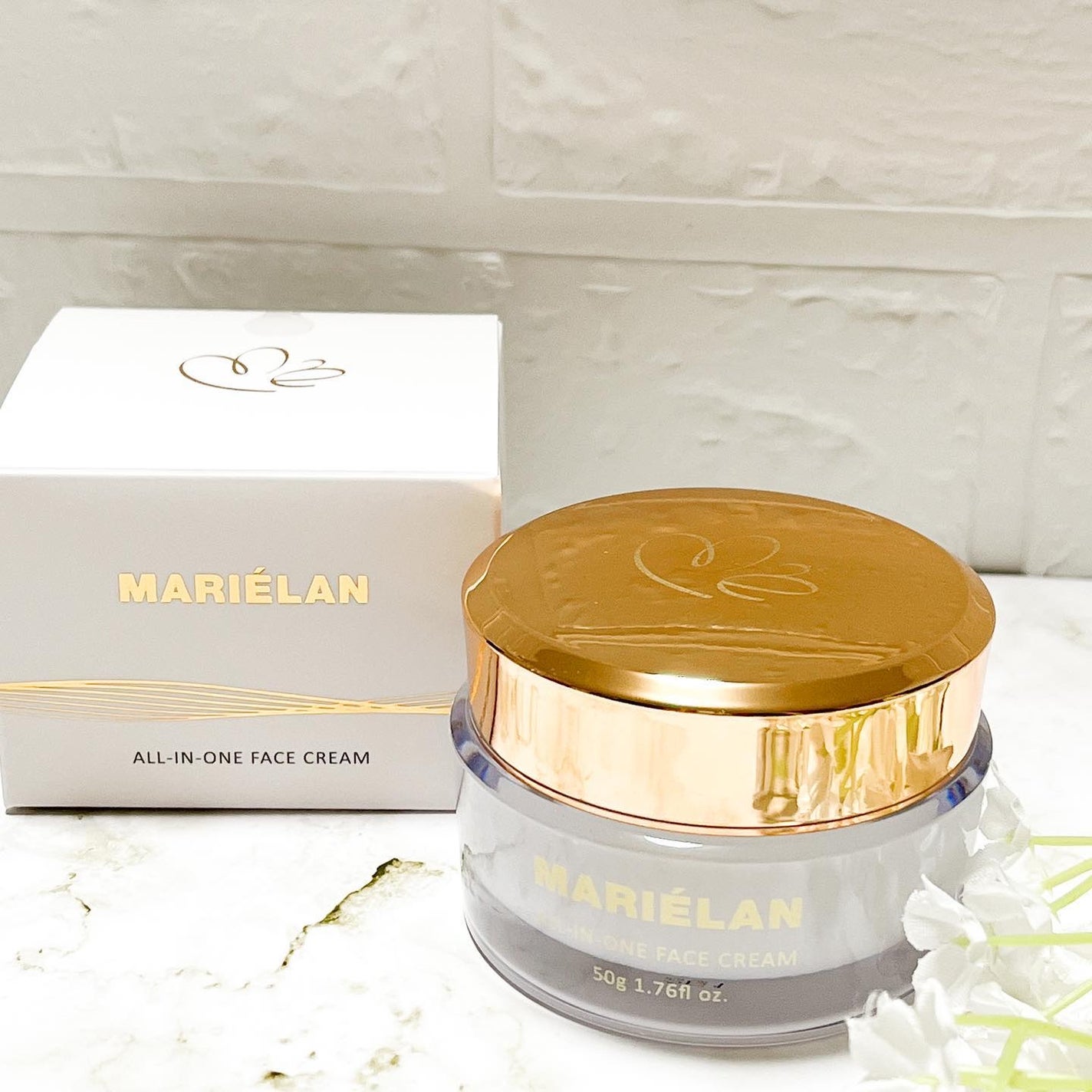 オールインワン フェイスクリーム /MARIÉLAN/オールインワン化粧品を使ったクチコミ(2枚目)