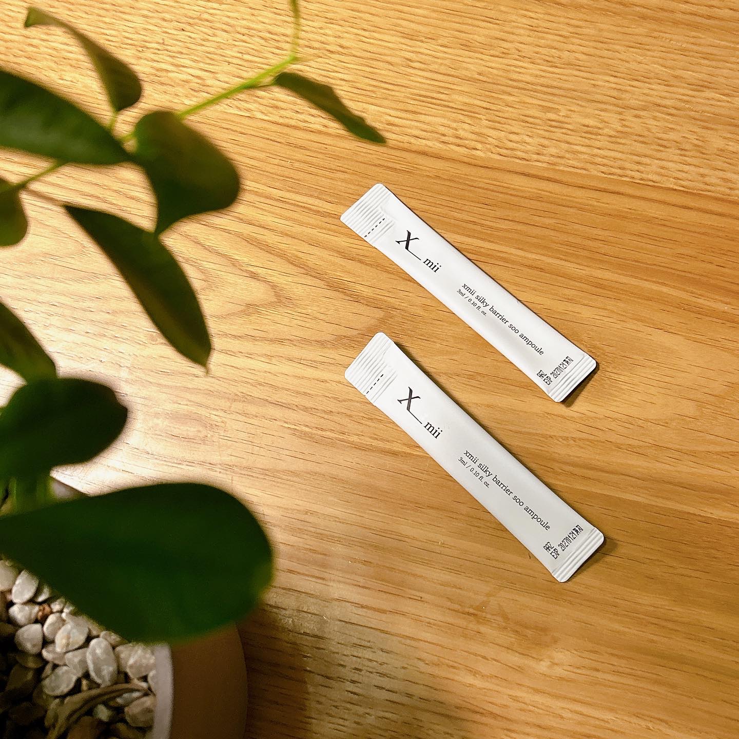 シルキーバリアースーアンプルスティックパウチ/xmii/美容液を使ったクチコミ（2枚目）