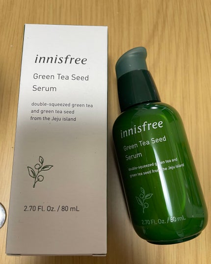 グリーンティーシード セラム/innisfree/美容液を使ったクチコミ(1枚目)