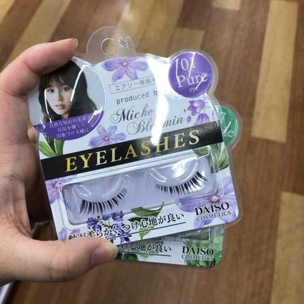 ミッシュブルーミン コラボアイラッシュ/DAISO/つけまつげを使ったクチコミ(2枚目)