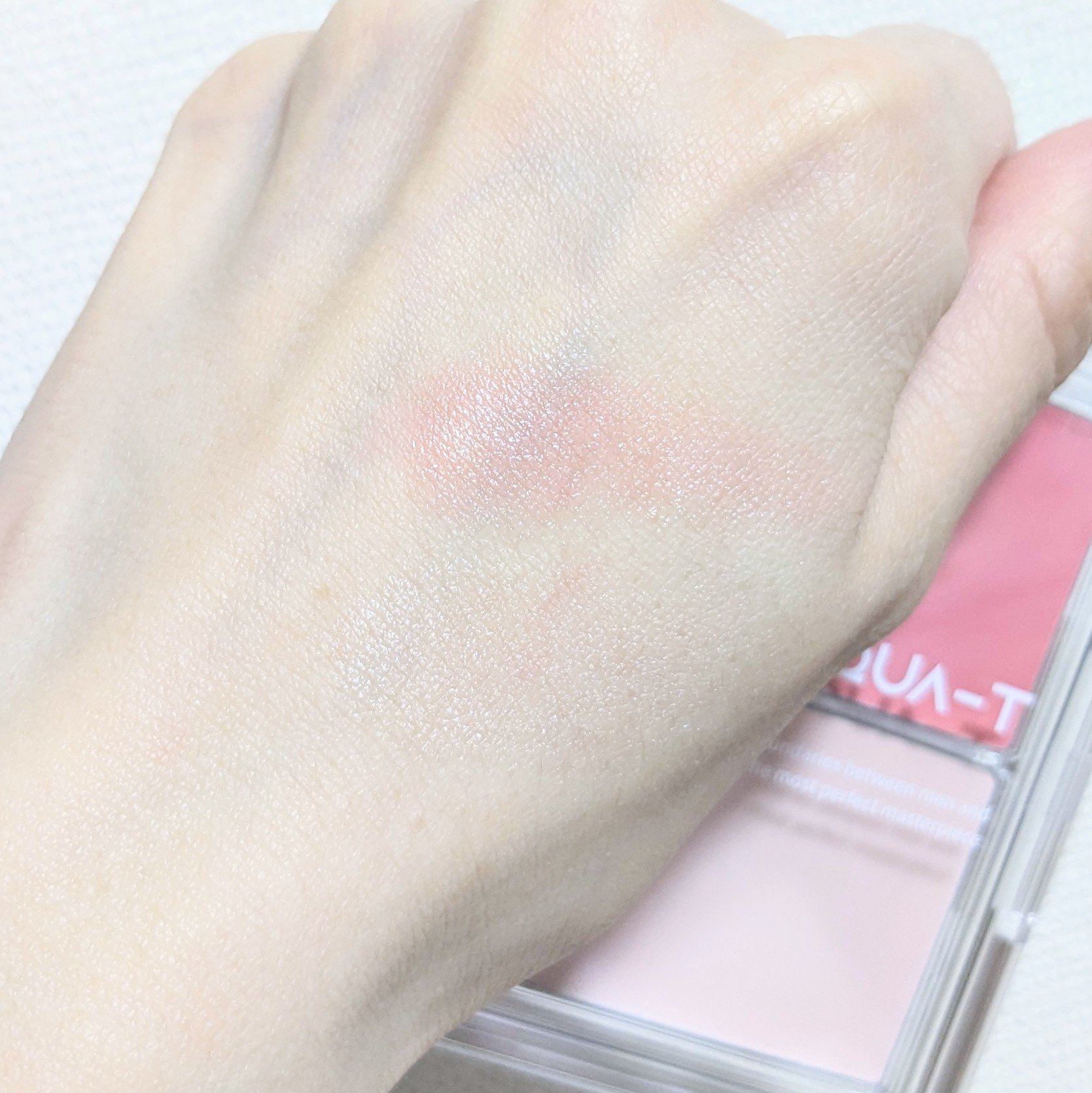 グロウメルティングパレット/QUA-T/ジェル・クリームチークを使ったクチコミ（3枚目）