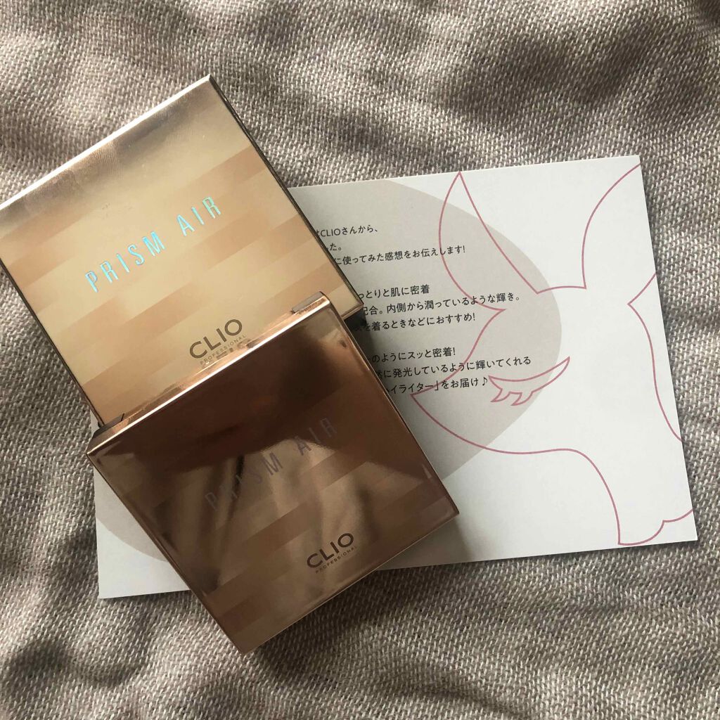 プリズム エアー ハイライター/CLIO/パウダーハイライトを使ったクチコミ(1枚目)