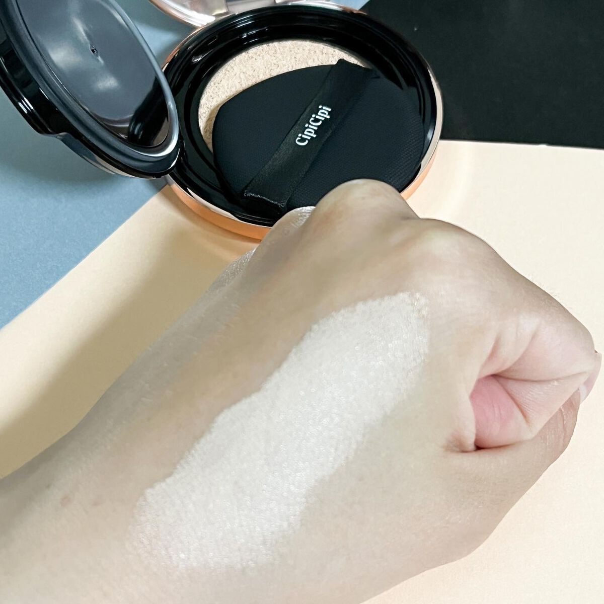 シピシピ フィットスキンクッション/CipiCipi/クッションファンデーションを使ったクチコミ(7枚目)