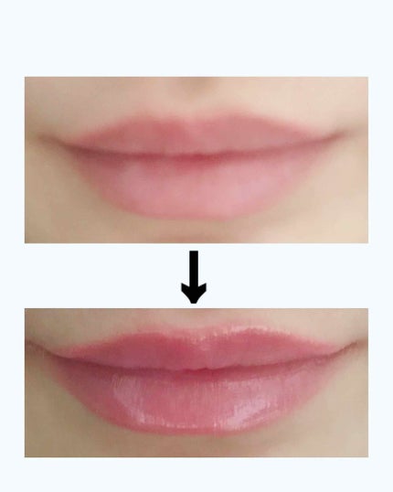 モイストピュアカラーリップ/ニベア/リップクリームを使ったクチコミ(2枚目)