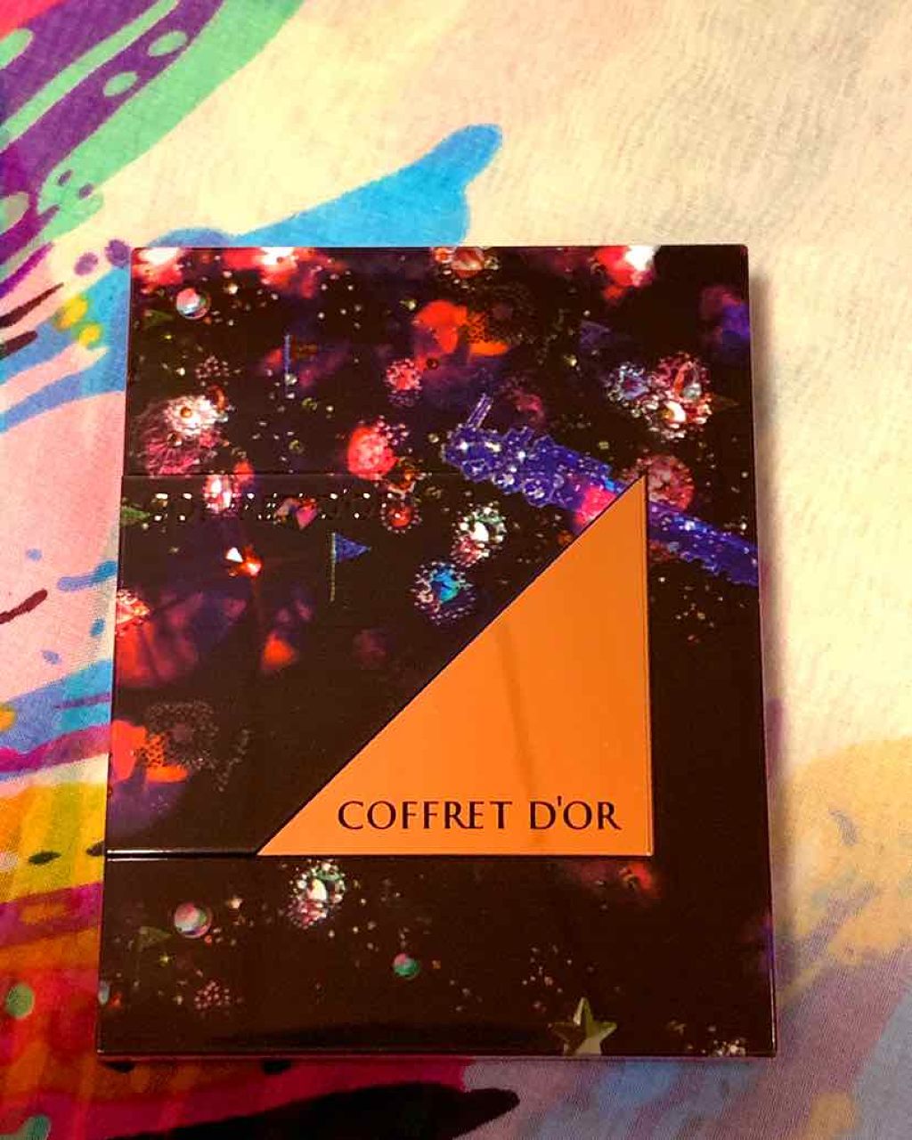 マルチデザイニングパレット/コフレドール/ジェル・クリームアイシャドウを使ったクチコミ（2枚目）