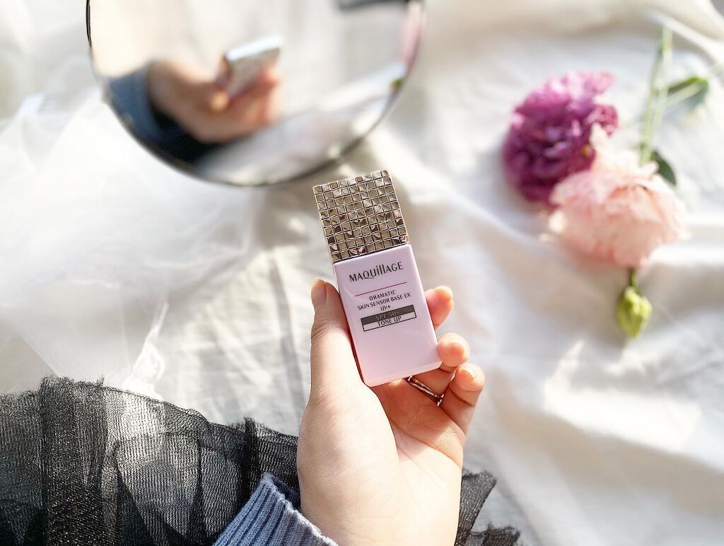 ドラマティックスキンセンサーベース EX UV+/マキアージュ/化粧下地を使ったクチコミ（1枚目）