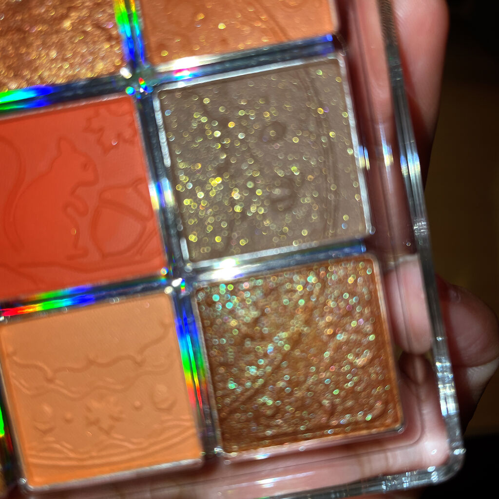 クォーツ 9色アイシャドウパレット(ドリームランドアイシャドウ)/ZEESEA/アイシャドウパレットを使ったクチコミ（3枚目）