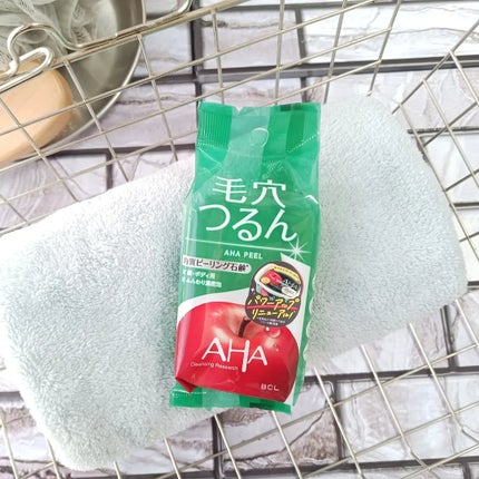 クレンジングリサーチ ソープ AHA&ピール/クレンジングリサーチ/洗顔石鹸を使ったクチコミ(1枚目)