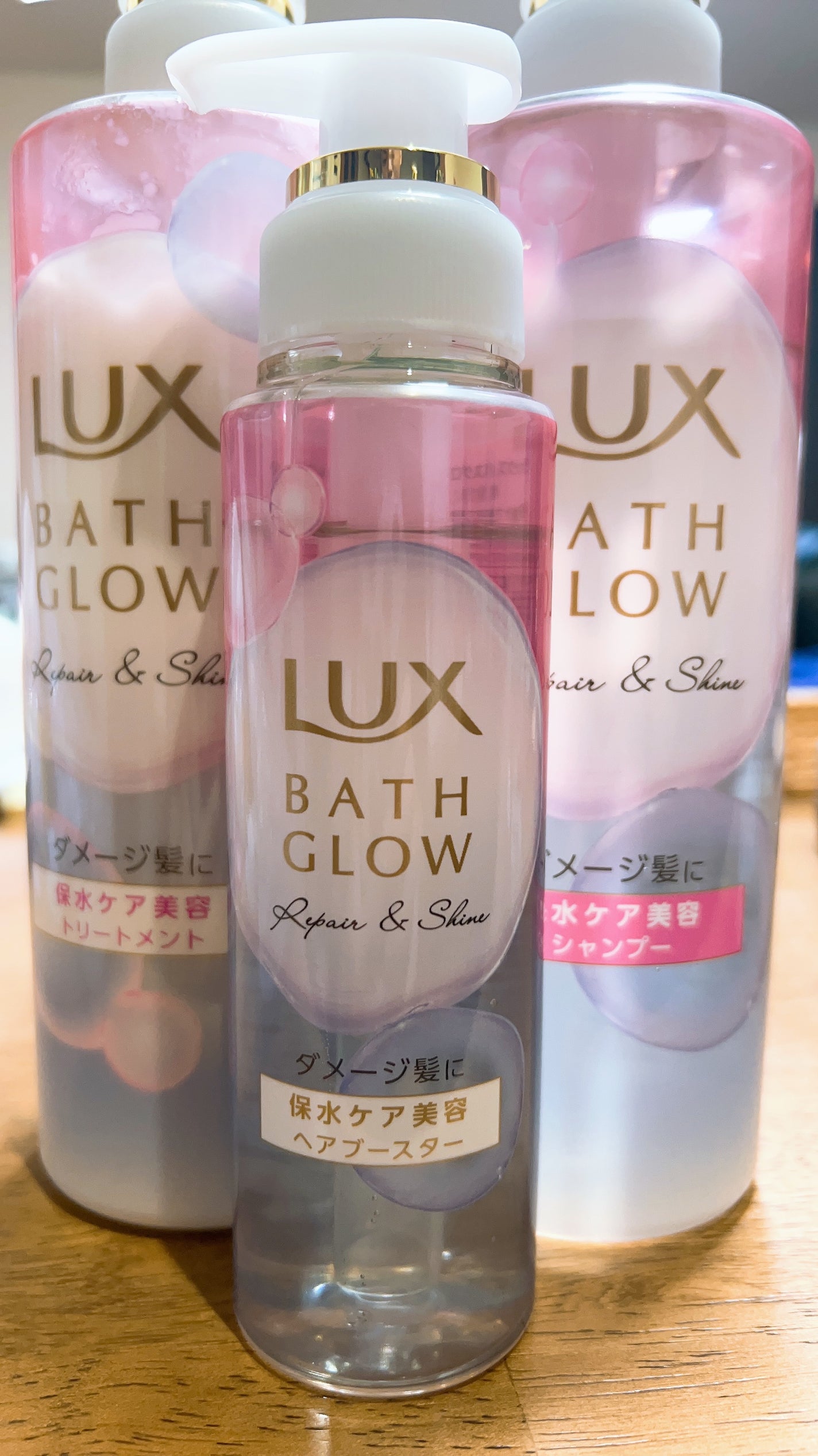 バスグロウ リペア&シャイン シャンプー / トリートメント/LUX/市販シャンプーを使ったクチコミ(1枚目)