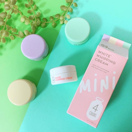 WHITE WHIPPING CREAM mini 4color/G9SKIN/化粧下地を使ったクチコミ(2枚目)