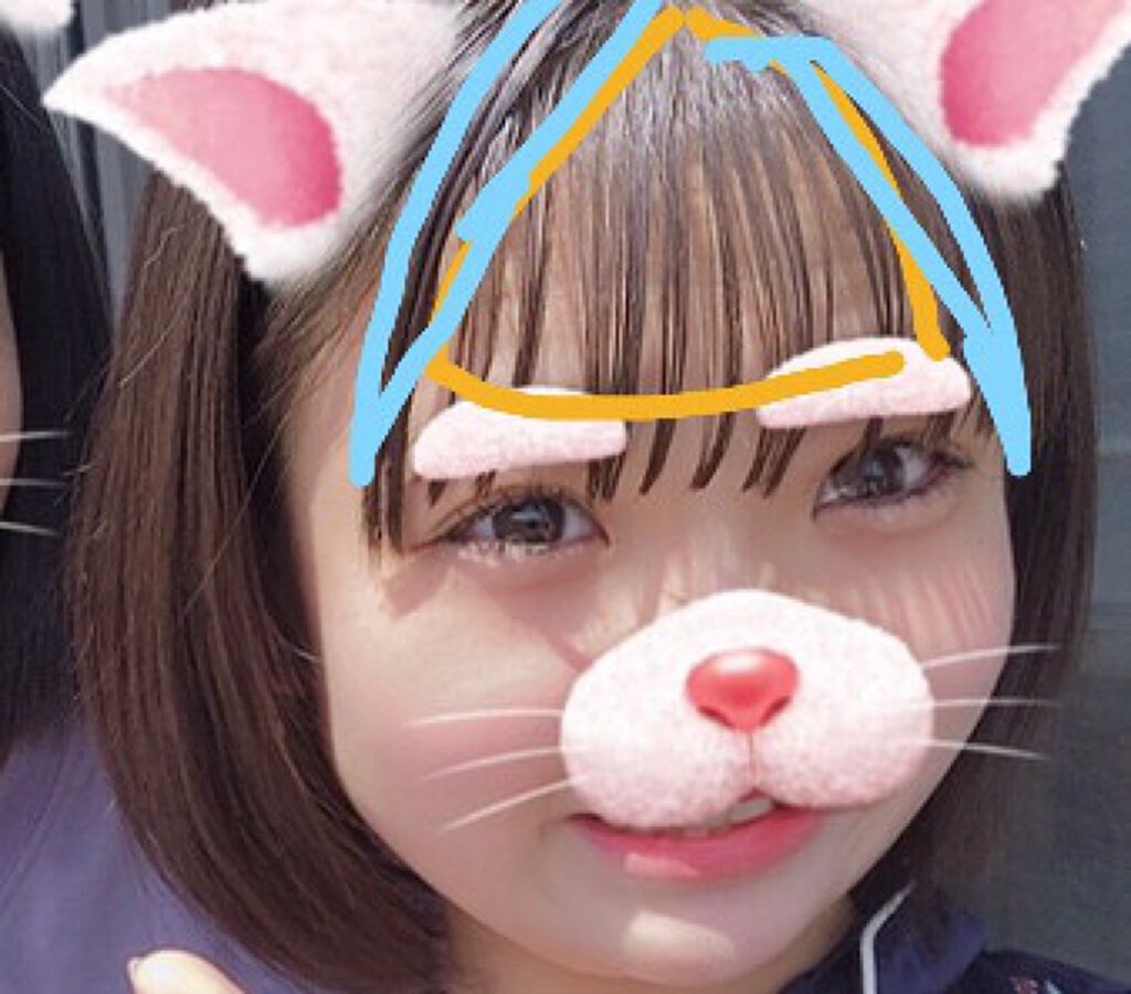 twinkle_blush_jqp on LIPS 「理想の前髪一緒に作りませんか?❤️🔥〜前髪の切る所を変えれば..」(4枚目)