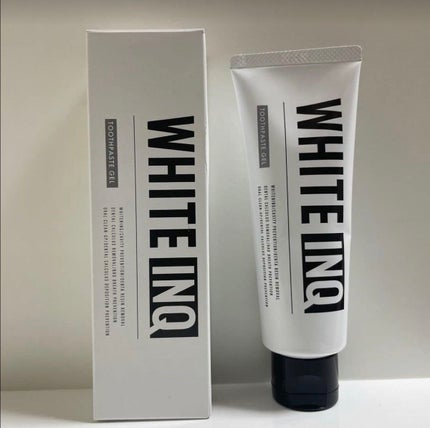 ホワイトニング歯磨きジェル/WHITE-INQ/歯磨き粉を使ったクチコミ(1枚目)