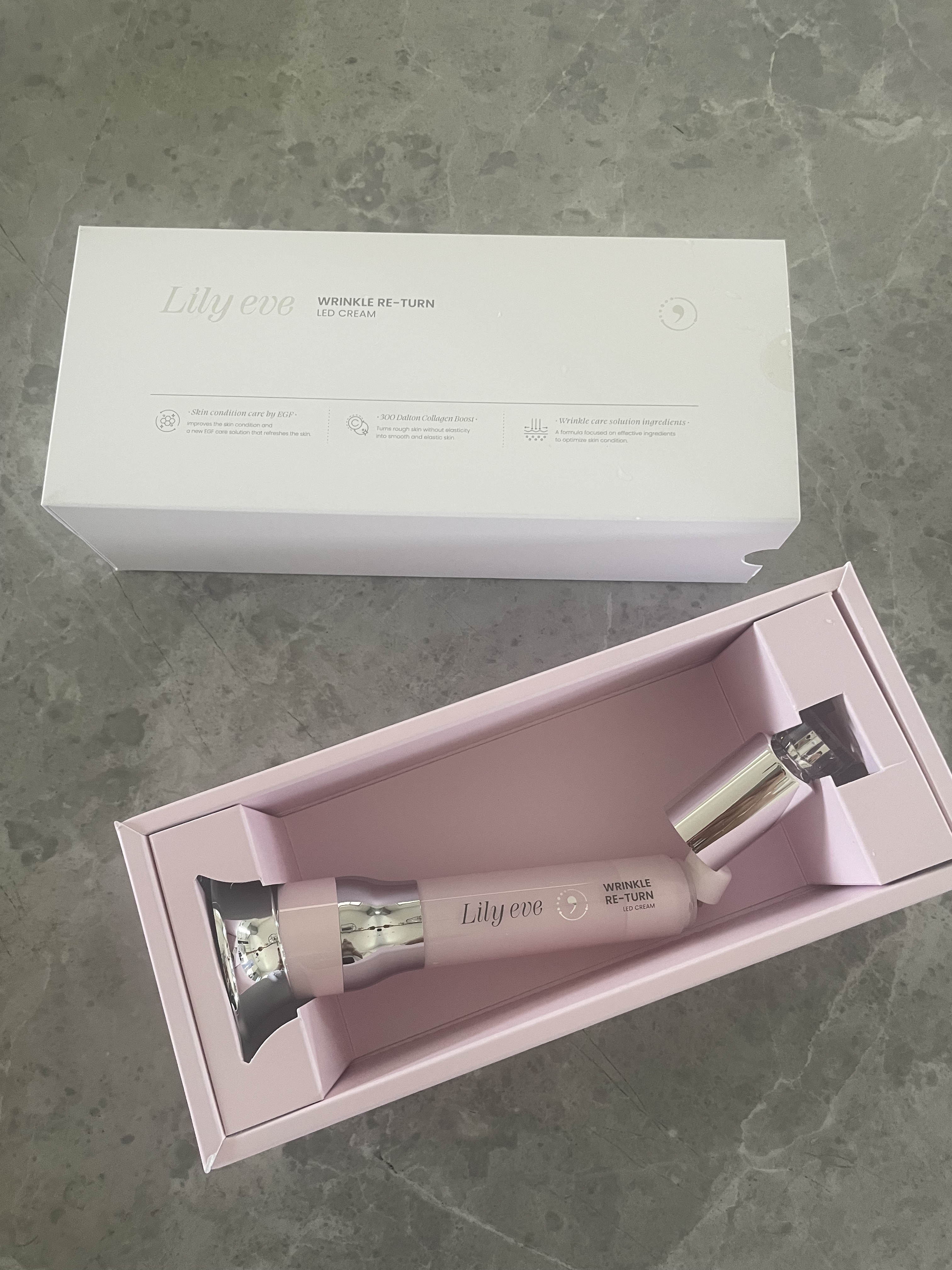 リンクルリターン 15ml/リリーイブ/美容液を使ったクチコミ（2枚目）