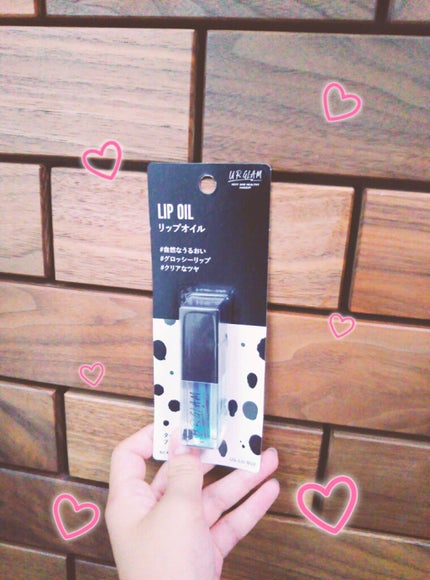 UR GLAM LIP OIL/U R GLAM/リップグロスを使ったクチコミ(1枚目)